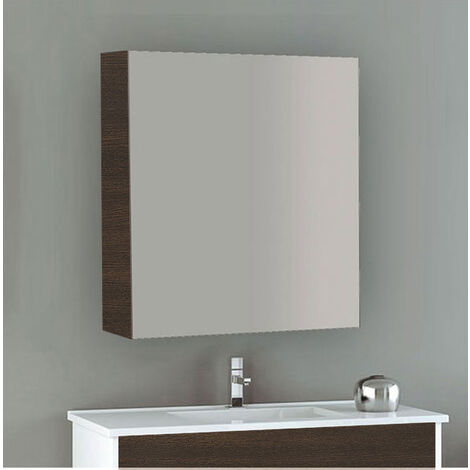 Espejo Camerino de baño para mueble ALLSTONE 9 colores disponibles y 4 medidas 60 cm Roble Evasion