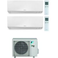 Daikin – Climatiseur réversible Dualsplit 18000 BTU – 2 unités intérieures 9000 BTU – Classe A++/A+++ – WiFi intégré – Technologie Inverter