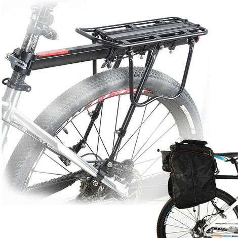 Porte-bagages avant-Porte-bagages-VTT Vélo Porte-bagages avant-couleur noir