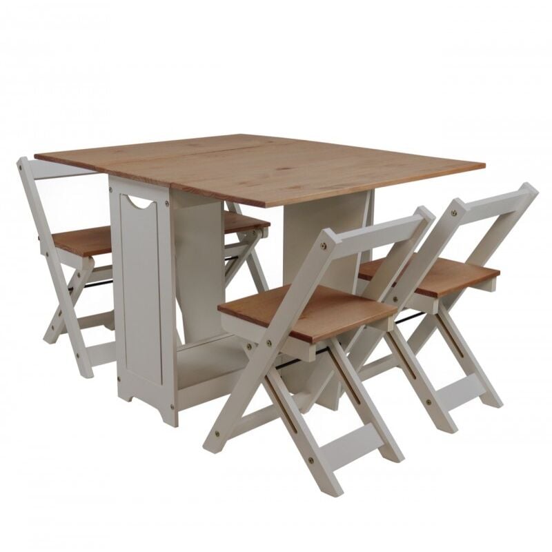 Corona Grey Wax Butterfly Dining Set