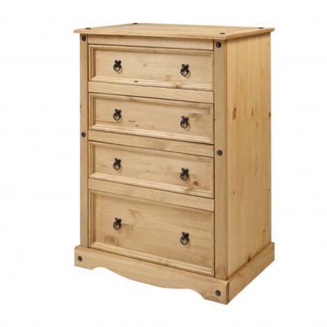 Corona 4 Drawer Chest (1/4)