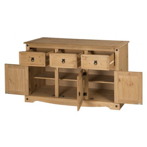 Corona 3 Door 3 Drawer Sideboard