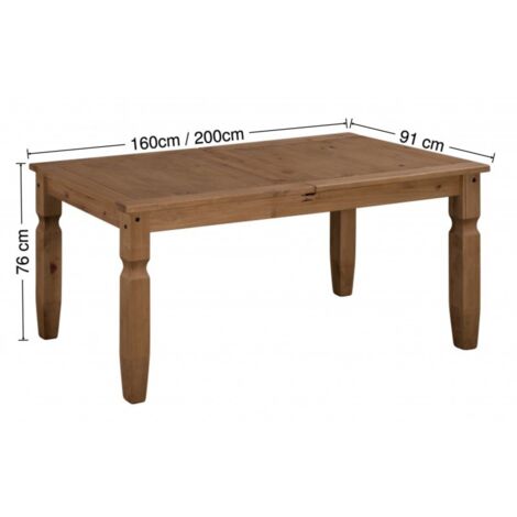 Corona Large Extending Table & 6 Chairs