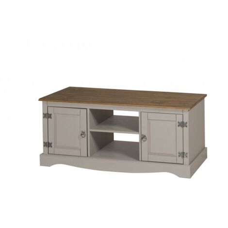Corona Grey Wax 2 Door Media TV Unit