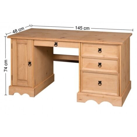 Corona Straight Computer Desk