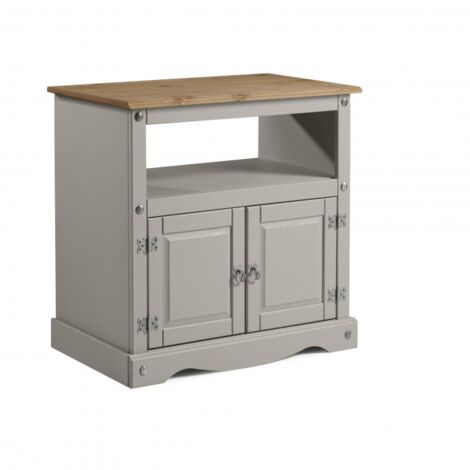 Corona Grey Wax Straight TV Unit (1/4)