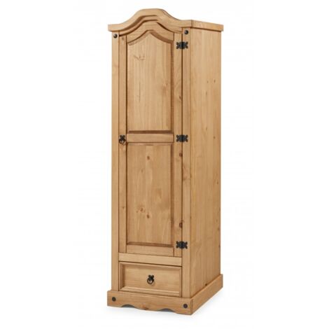 Corona 1 Door 1 Drawer Arch Top Wardrobe (1/4)