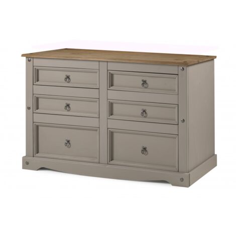 Corona Grey Wax Low 3+3 Wide Chest (1/4)