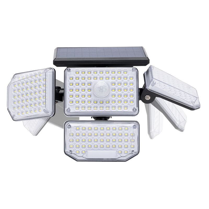Kit illuminazione interni esterni pannello solare 5W lampadina LED 7W 12V  per max 1 ora di funzionamento