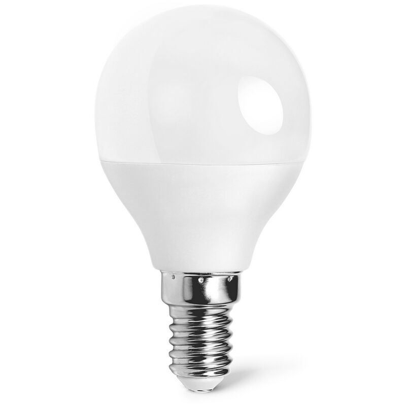 Lampadina Led E27 G45 a sfera 3W Bianco neutro 4000K Aigostar