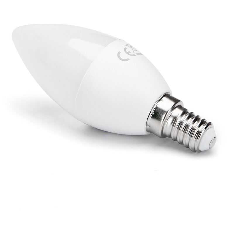 Lampadina Led E14 C35 a candela 3W Bianco caldo 3000K Aigostar