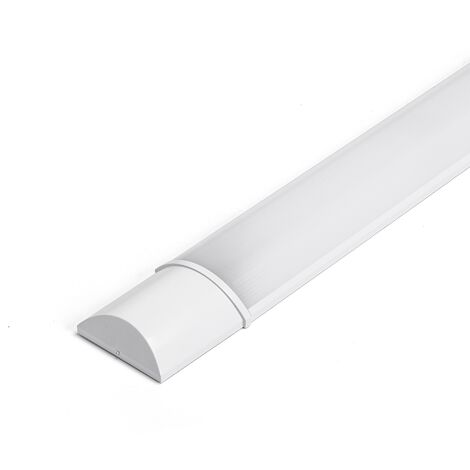 Sotto pensile led ultra sottile 60 cm in alluminio bianco