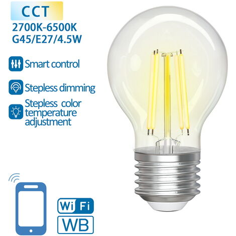 Lampadina LED, E27, Goccia, Opaco, Luce Cct E Rgb, 11W=1050LM (equiv 11 - Foto 8