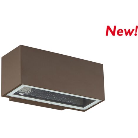 Applique da parete Palladio Corten IP54 1 x E27 Novaline