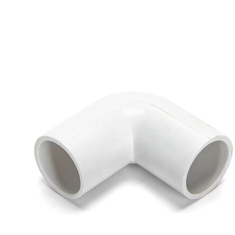 Curva 90° L per Tubo 16mm bianco 4pz Aigostar