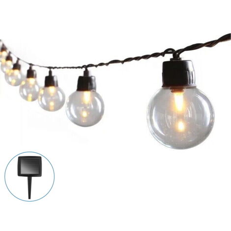 Catena Luminosa Esterno Solare 7M 50LED, Stile Marocchino Luci Solari da Giardino, IP65 Impermeabile luci da Esterno Giardino Solari, 8 Modalità per Terrazzo, Gazebo, Festa, Balcone (Bianco Caldo