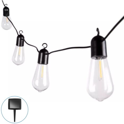 Boland 00768 - Catena Luminosa A LED Con Sfere A Specchio Per Feste A Tema, Lunghe 140 Cm, A Batteria (2xAA Non Incluse), Decorazione Anni '70 E Carnevale
