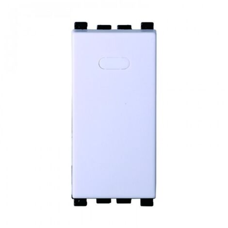ETTROIT Pulsante unipolare 1P 16A Colore BIANCO Compatibile Con Vimar Arke - VA1001B