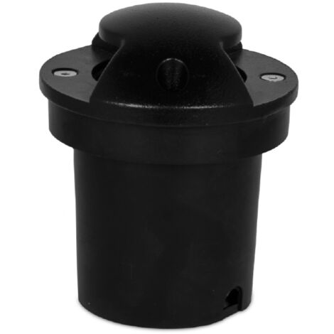Segnapasso led 5w nero con biemissione luminosa 6000K (1/4)