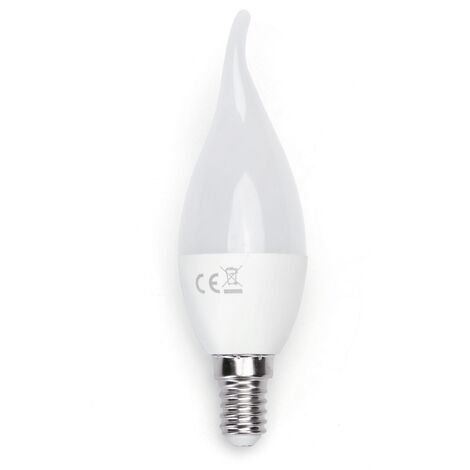 Lampadina Led E14 CL37 a colpo di vento 4W Bianco caldo 3000K Aigostar
