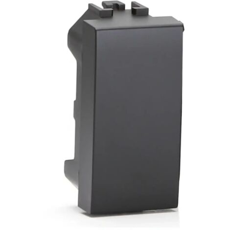 compatibile bticino livinglight living international nero tappo copriforo falso polo