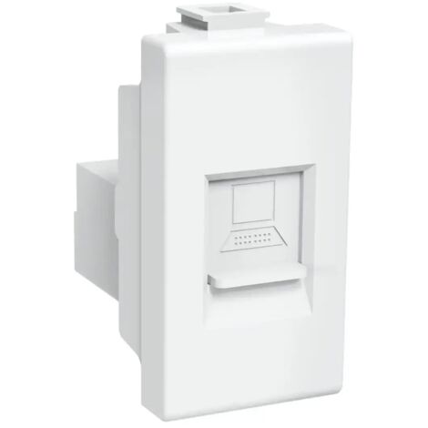 compatibile matix bianco presa rete rj45