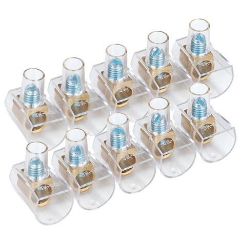 Morsetti elettrici a cappuccio 4mm unipolare Confezione 10pz Aigostar