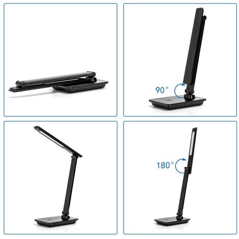 Lampada LED da tavolo con caricatore wireless - Task Lamp Vivilux