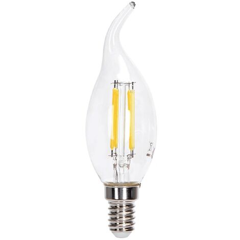 Lampadina Led Filamento 2,5W E14 Colpo di Vento Equivalente 25W Luce Calda