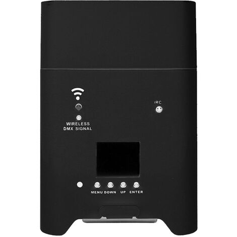 Faro Led a batteria 6x18W RGBWAUV 6 in 1 WiFi nero Wisdom (1/3)