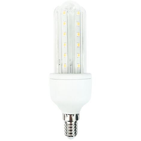 Lampadina Led E14 a tubo a U 9W Bianco freddo 6400K Aigostar