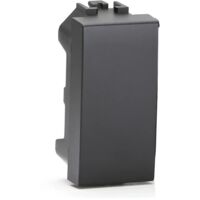 compatibile bticino livinglight living international nero tappo copriforo falso polo
