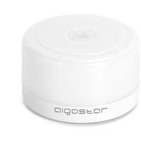 Lampada Led portatile Rotonda Bianca 1W ricaricabile USB con calamita Bianco freddo 6500K Aigostar