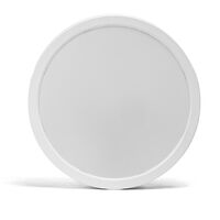 Plafoniera Led slim 24W Bianca Rotonda Bianco caldo 3000K Aigostar