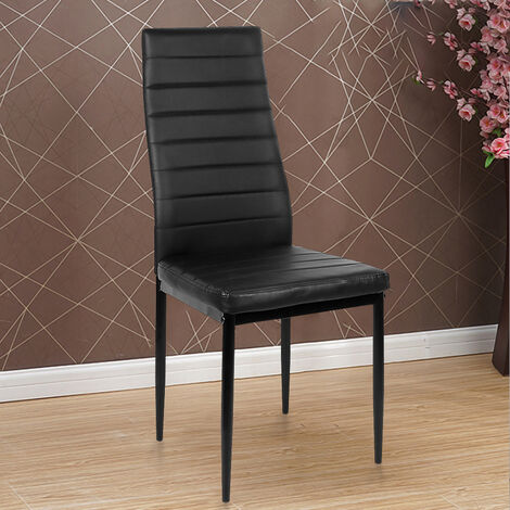 Set di 2 sedie da pranzo stile contemporaneo -sedia da pranzo sedia cucina ,Sedia con linee,