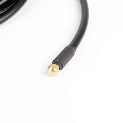 Tubo Flessibile Per Pulizia Tubazioni 15 M - 160-200 Bar, Con Ugelli Rigidi E Rotanti - Compatibile Con Idropulitrici K2-K7