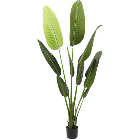 Albero Di Banana Artificiale 1,8 Metri – Pianta Finta Per Interni, Verde