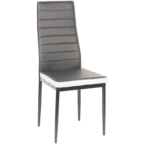 Set Di 4 Sedie Da Pranzo Moderne E Confortevoli In Tessuto Di Velluto Crema E Metallo Nero 100001794 84162347