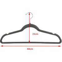 30 Grucce In Velluto Antiscivolo Per Pantaloni - Con Ganci, Sottili E Salvaspazio, Multifunzione Per Camicie, Sciarpe E Reggiseni (crema)