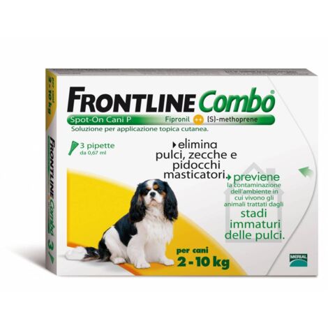 FRONTLINE COMBO 02-10 KG CANI PICCOLI 3 PIPETTE