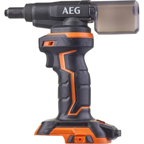 AEG – Riveteuse électroportative 18V – Force de traction 11000N – Compatible rivets 2,4 à 4,8 mm – Éclairage LED intégré – Ergonomique