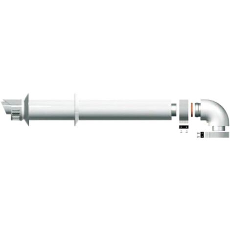Kit d'évacuation des fumées coaxiales 60/100 Chaffoteaux pour chaudières 3318073
