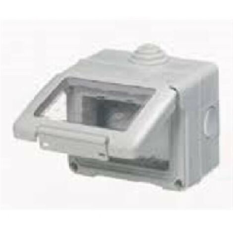 CONTENITORE DA PARETE PER APPARECCHI IP55 'SYSTEM' 3 Posti