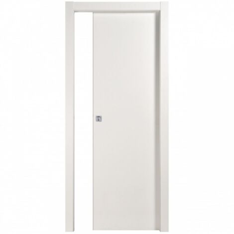 Capaldo – Porte coulissante Microtec Scorrev 70x210 cm – Cadre en sapin massif – Remplissage en carton traité – Surfaces en mélamine MDF