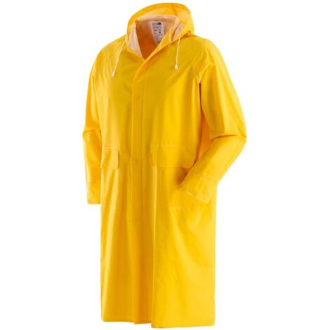 manteau impermA able coupe-vent coupe-vent taille L jaune (1/2)