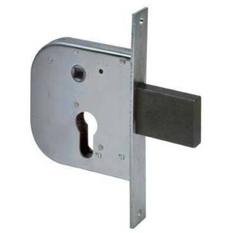 SERRATURA DA INFILARE PER CANCELLI ART. 42312 CISA E50 - Scatola 84,5x95 mm