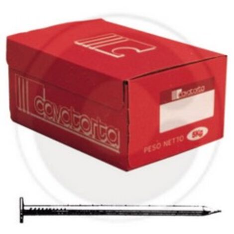 Cavatorta 5 kg de clous en acier A  tA te plate 16x60 mm UNI3614 clou