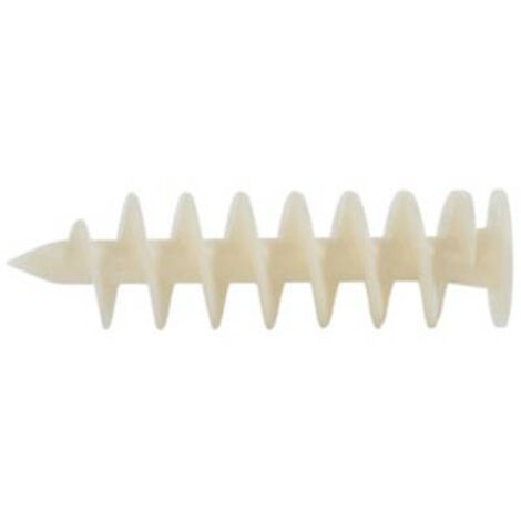 Fischer – Chevilles nylon FID 90 mm – Lot de 25 – Fixation pour panneaux isolants PSE/PU – Vissage rapide sans préperçage