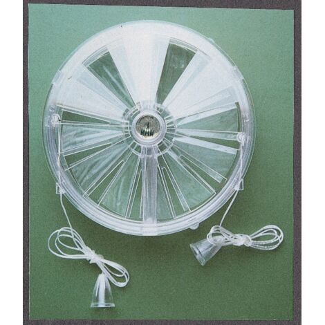 Salone – Aérateur de fenêtre 200 mm avec fermeture – Plastique semblable au verre – Pour espaces confinés – Améliore la ventilation esthétique