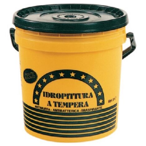 Peinture tempera 14 litres Peinture anti-moisissure inodore Mapekol pour usage interne et externe (1/2)